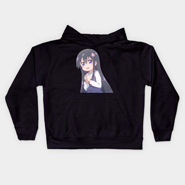 Hana Afraid of You Kids Hoodie by KokoroPopShop